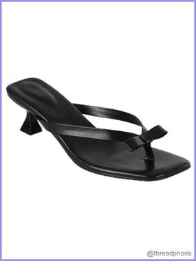 Women's Kitten Heel Sandals – Casual Slip-On Summer Shoes for Beach Party